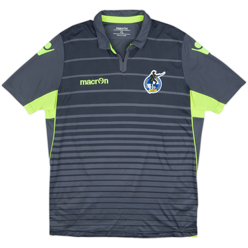 2017-18 Bristol Rovers Macron Polo - 9/10 - (XL)
