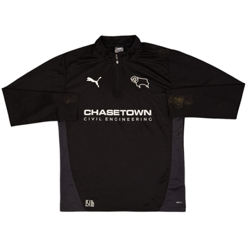 2023-24 Derby County Puma Haut d'entraînement 1/4 Zip - 7/10 - (M)