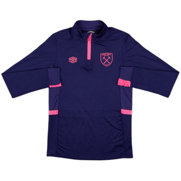 Haut d'entraînement 1/4 Zip Umbro West Ham 2023-24 - 8/10 - (L.Boys)