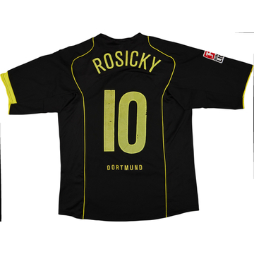 2004-05 Borussia Dortmund Maillot extérieur Rosicky #10 - 6/10 - (L)