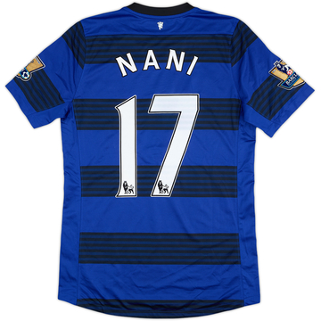 Maillot extérieur de match Manchester United 2011-12 Nani #17