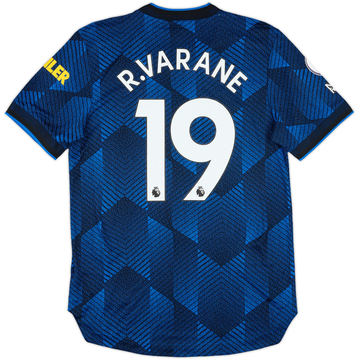 2021-22 Manchester United Maillot third version joueur R.Varane #19 - 9/10 - (M)