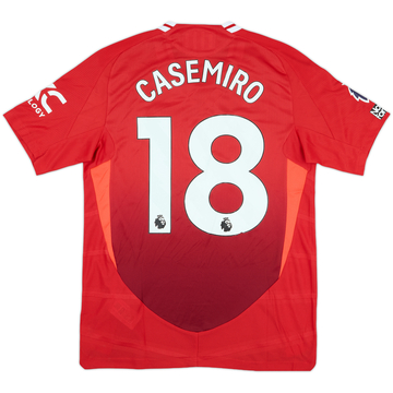 2024-25 Manchester United Maillot de match domicile Casemiro #18