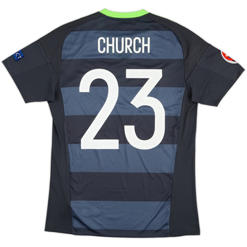 2016 Wales Maillot de match Euro '16 Extérieur Church #23