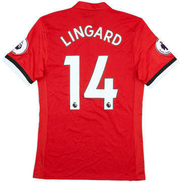 2017-18 Manchester United Maillot Domicile Version Joueur Lingard #14 - 9/10 - (S/M)