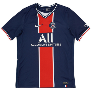 2020-21 Paris Saint-Germain Maillot Domicile - 7/10 - (XL.Boys)