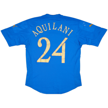 2004-06 Italy Maillot Domicile Aquilani #24 - 5/10 - (L)
