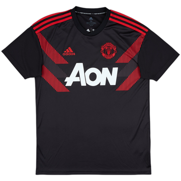2017-18 Manchester United adidas Maillot d'entraînement - 10/10 - (M)