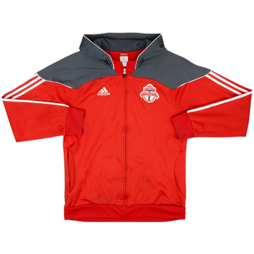 2010-11 Toronto adidas Veste de survêtement à capuche - 7/10 - (L/XL)