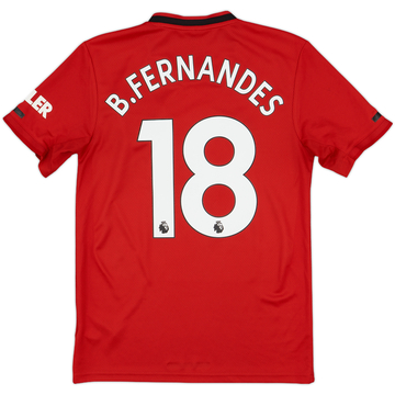 Maillot Domicile 2019-20 Manchester United B.Fernandes #18 - 6/10 - (S)
