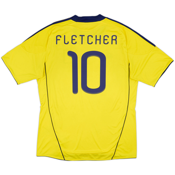 2010-11 Scotland Maillot extérieur Fletcher #10 - 8/10 - (S)