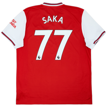 2019-20 Arsenal Maillot Domicile Saka #77 - 6/10 - (XL)