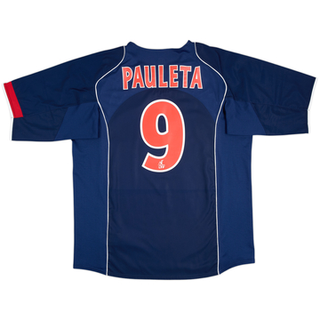 2004-05 Paris Saint-Germain Maillot Domicile Pauleta #9 - 8/10 - (XL)