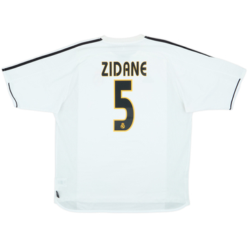 Maillot domicile Real Madrid 2003-04 Zidane #5 - 6/10 - (XL)