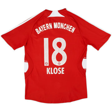 2008-09 Bayern Munich Maillot Domicile Klose #18 - 6/10 - (S)