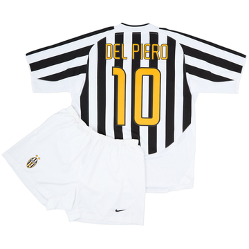 Maillot domicile et short Juventus 2003-04 Del Piero #10 - 8/10 - (XL)