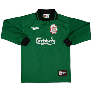1996-97 Liverpool Maillot GK - 8/10 - (Garçons L)