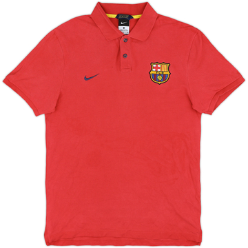 2013-14 Barcelona Nike Polo - 6/10 - (M)
