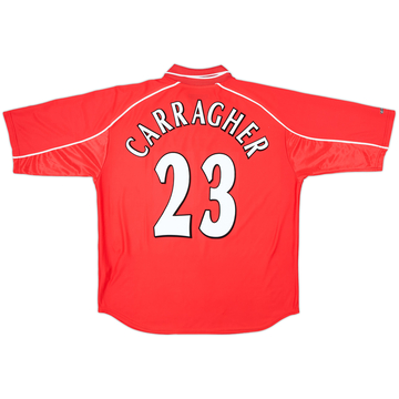 2000-02 Liverpool Maillot Domicile Carragher #23 - 8/10 - (XL)