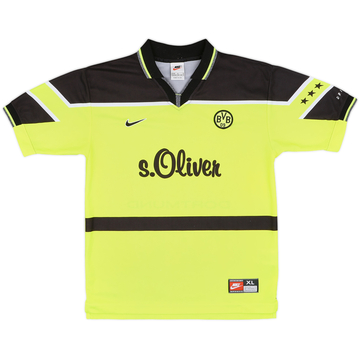 1997-98 Borussia Dortmund Maillot domicile - 8/10 - (XL.Boys)