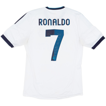 2012-13 Real Madrid Maillot Domicile Ronaldo #7 - 5/10 - (S)