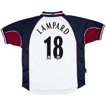 1999-01 West Ham Maillot extérieur Lampard #18 - 8/10 - (XXL)