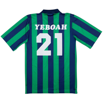 1995-96 Leeds United Maillot Third Yeboah #21 - 8/10 - (S)