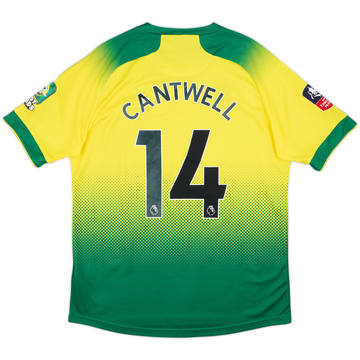 2019-20 Norwich Maillot domicile Cantwell #14 - 6/10 - (XXL)