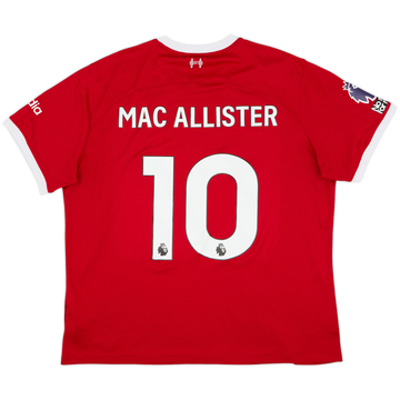2023-24 Liverpool Maillot domicile Macallister #10 - 8/10 - (XXL)