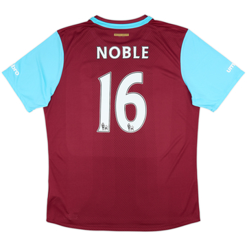 2015-16 West Ham 'Boleyn' Maillot domicile Noble #16 (XL)