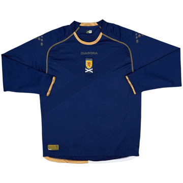 2007-08 Scotland Maillot Domicile Manches Longues - 7/10 - (XL)