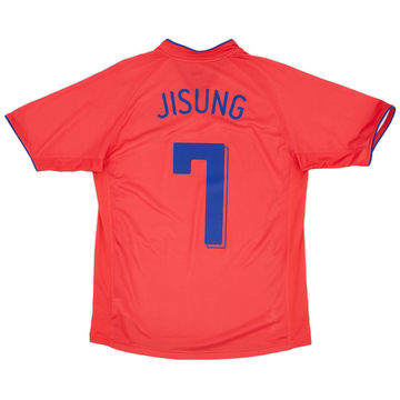 2006-08 South Korea Maillot Domicile Ji Sung #7 - 6/10 - (S)