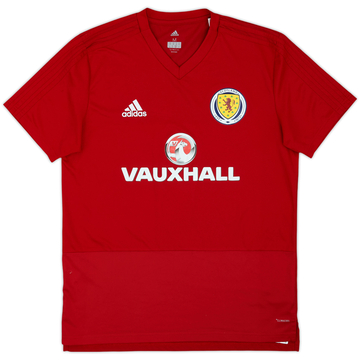 2017-18 Scotland adidas Maillot d'entraînement - 9/10 - (M)