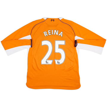 2012-13 Liverpool Maillot GK Reina #25 - 6/10 - (S)