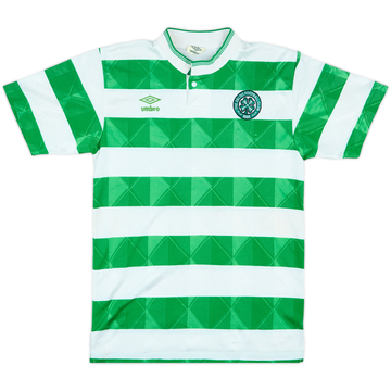 1987-89 Umbro (Celtic) Maillot domicile modèle #16 - 5/10 - (M)