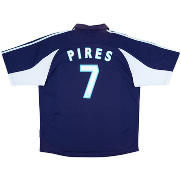 1999-00 Olympique Marseille Maillot extérieur version joueur Pires #7 - 7/10 - (XL)