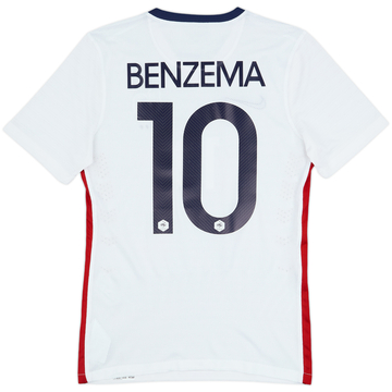 2015-16 France Maillot extérieur authentique Benzema #10 - 9/10 - (S)