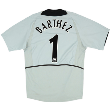 2002-04 Maillot Manchester United Gardien Manches courtes Barthez #1 - 6/10 - (L)
