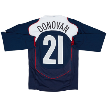 2004-06 USA Maillot extérieur ML version joueur Donovan #21 - 9/10 - (S)