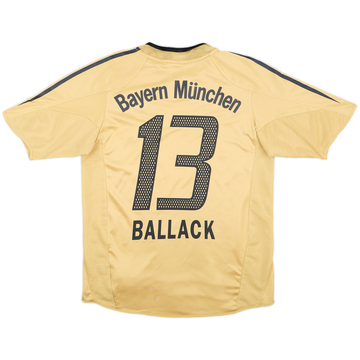 2004-05 Bayern Munich Maillot extérieur Ballack #13 - 6/10 - (S)