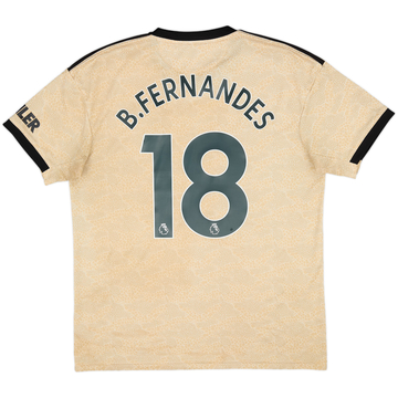 2019-20 Manchester United Maillot extérieur B.Fernandes #18 - 5/10 - (L)