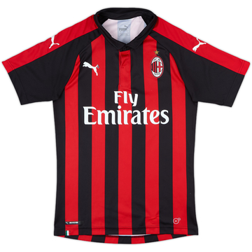 2018-19 AC Milan Maillot Domicile - 6/10 - (S)