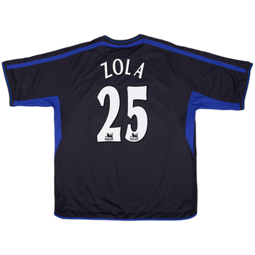 2002-04 Chelsea Maillot extérieur Zola #25 - 10/10 - (XXL)