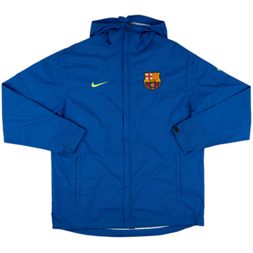 2009-10 Barcelona Nike Veste de pluie à capuche - 7/10 - (M)
