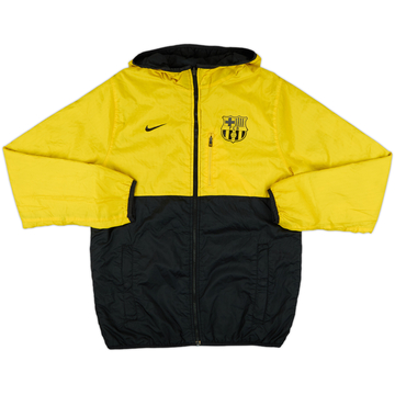 2011-12 Barcelona Nike Veste de pluie à capuche réversible - 7/10 - (L)