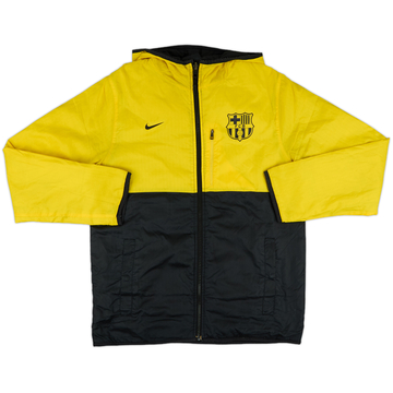 2011-12 Barcelona Nike Veste de pluie à capuche réversible - 8/10 - (L)