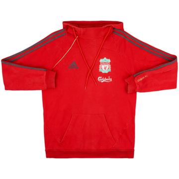 2009-10 Liverpool adidas Sweat à capuche - 8/10 - (M)