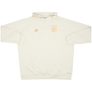 2022-23 Allemagne adidas Haut d'entraînement à capuche 1/4 Zip - 8/10 - (3XL)