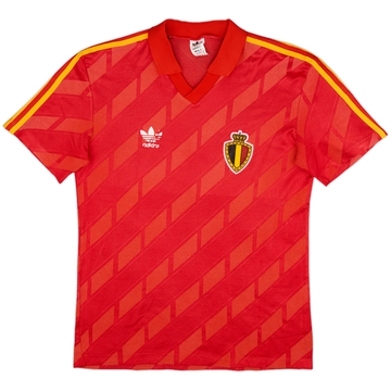 1986-90 Belgium Maillot Domicile - 6/10 - (S)
