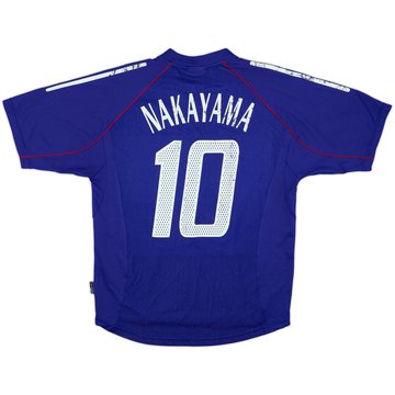 2002-04 Japan Maillot Domicile Nakamura #10 - 5/10 - (L)